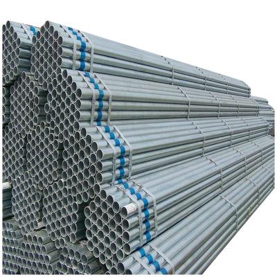 China Liquid Pipe Factory Sale Metal Size Galvanized Carbon Steel Pipe Various Round Hollow Tube for sale