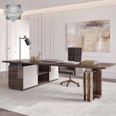 China Customized Customized Unique Executive Office Table Design Home Office Italian Home Study Furniture Special Fancy Office Desk for sale