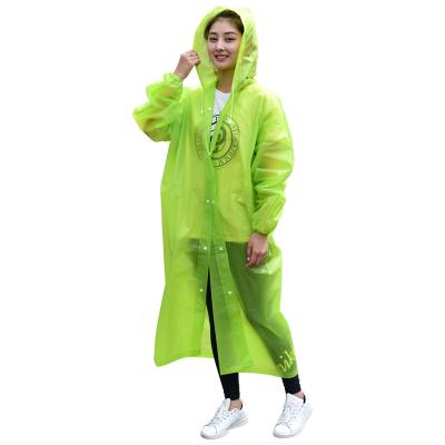 China Bachelor's Rainwear Increasing Poncho Adult Unisex Thickened Raincoat Eva Rain Clothes Factory Batch Non-disposable for sale