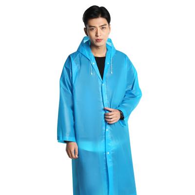 China Bachelor's Waterproof Clothing Outdoor Hiking Travel Climbing Hooded Rain Coat Thickened Men's Long Waterproof Adult Raincoat for sale