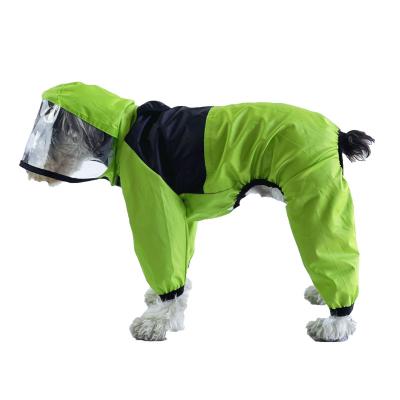 China Viable cute riancoat for pet dog coat waterproof riancoat overalls for sale