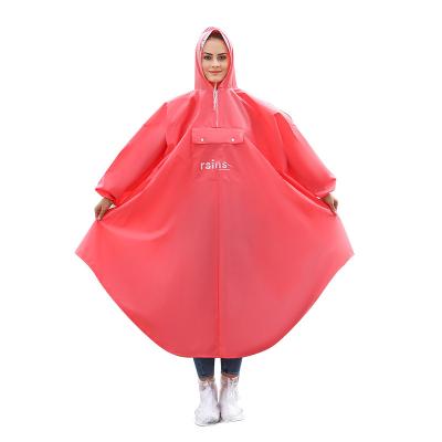 China Single Person Waterproof Clothing Eva Raincoat Electric Car Motorcycle Adult Fishing Walking Poncho Factory Wholesale Thickened for sale