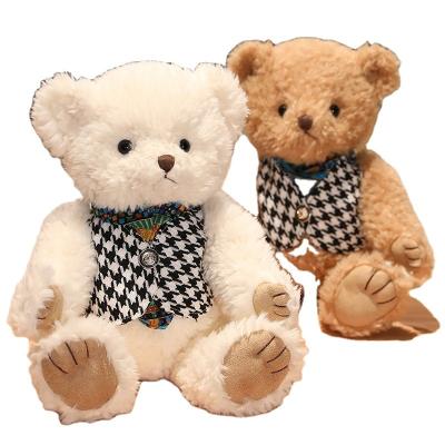 China Empty Police Teddy Bear Toys Plush Toys 12 Inch Factory Wholesale Teddy Bears Mr Bean Cute Teddy Bear Wholesale Gift for sale