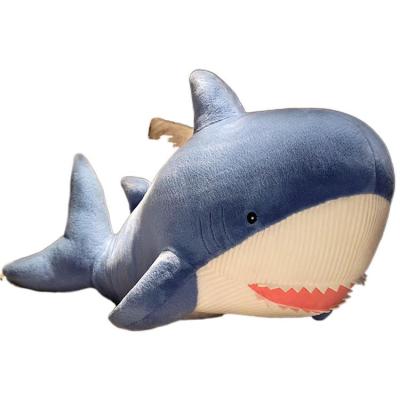 China Eco-friendly Material Toys Stuffed Animal Sea Animal Plush Toy New Shark Sofa Decoration for sale