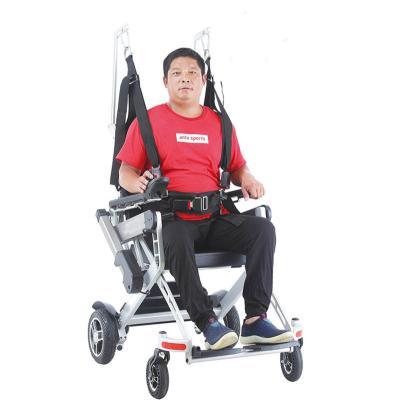 China UL CE Certification Rehabilitation E Rollator Second Hand Folding China Power Used Motorized Wheelchair Sale Handcycle Price 690mm*1050mm*1090mm for sale