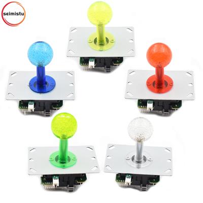 China Arcade Parts High Quality Lighting 5v LED Joystick Suitable For Electronic Game Console Joystick Gamepad DIY Joystick Kit for sale