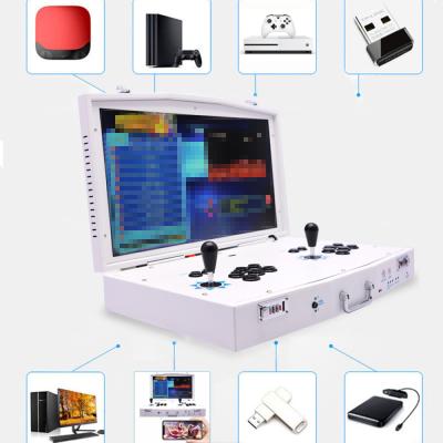 China Bartop 2 person portable arcade game console folding device with wifi 3d lcd screen console W38*D60*H9CM for sale