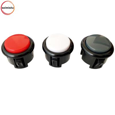 China Arcade Game Machine Parts High Quality Electronic Game Button Switch 30mm Hardware Built-in Style SANWA Momentary Button Switch for sale