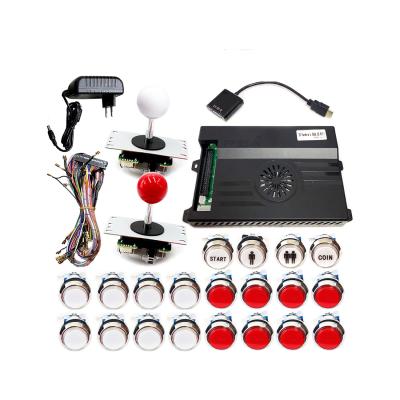 China DIY Kit All in One 3D Wifi Pandora 8000 Three and 33mm Joystick and Button Console Arcade Kit for sale