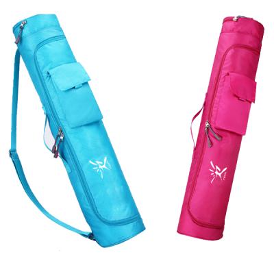 China OEM Yoga Mat Bag Tote Carrier Cotton Waterproof Poly Yoga Bag Customized Color Bag or Box 3-5days for sale