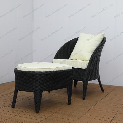 China Zhejiang OEM Modern White Aluminum Plastic PE Rattan Woven Patio Furniture Outdoor Living Room Sofa Sets for sale