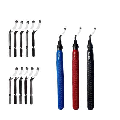 China Remove Burrs and Sharp Edges on metal or plastic products RB3000 aluminum handle deburring  tool Deburring tools edge trimmer with blade for sale