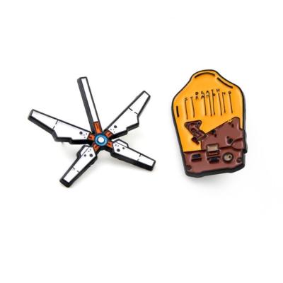 China New ALLOY Game Death Stranding Brooches Enamel Dreamy Pins Catcher Brooch Jewelry Gift For Women for sale