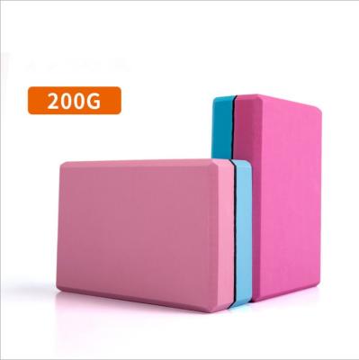 China Two color high quality high density EVA foam yoga brick. high density factory direct eco-friendly gymnasium for sale