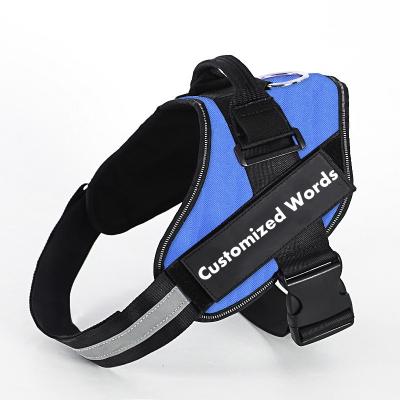 China NPET Reflective Dog Vest Harness No Pull Chest Explosion Proof Harness for sale