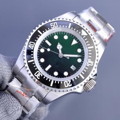 China Day/Date 3A Clean Factory Men's Watch Deep Ceramic Bezel SEA-Submarine King Stainless Steel Strap Luxury Watch Automatic Mechanical Watch for sale