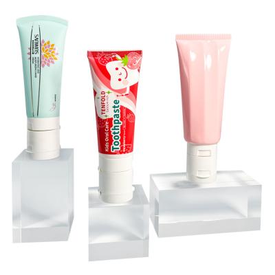 China Custom Empty Black Hand Cream 150ml 200ml LED Light Toothpaste Tube Biodegradable for sale