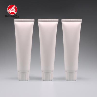 China Biodegradable Toothpaste Squeeze Cream Soft Hand Packaging Toothpaste Cosmetic PE Plastic Tube for sale