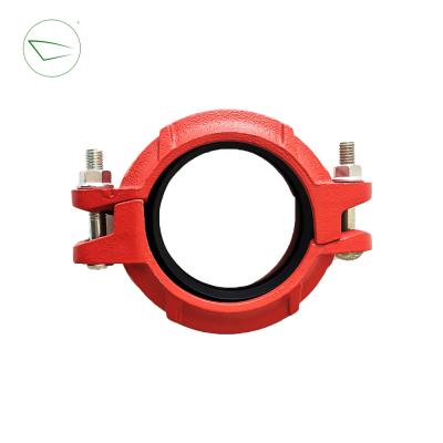 China High Durability Ductile Iron Grooved Pipe Fittings For Grooved Pipe Couplings FREE SAMPLE for sale