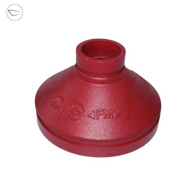 China Pipe Lines Connect Weifang Dahai LvBingChuan LBC Malleable Iron Grooved Pipe Fitting Factory for sale