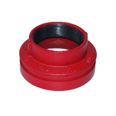 China Topsun Factory Price Malleable Iron Pipe Grooved Threaded Concentric Reducer Customized Fitting for sale