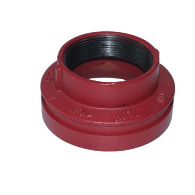 China ASTM A536 Concentric Reducer 300 PSI Style Ductile Iron Grooved Fittings Customized for sale