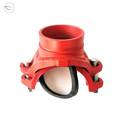 China Malleable Iron Grooved Pipe And Joint Fittings With Best Quality Customized Size for sale