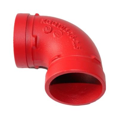 China Hot Selling Factory Design Fire Fighting System New 90 Degree Elbow Fittings for sale