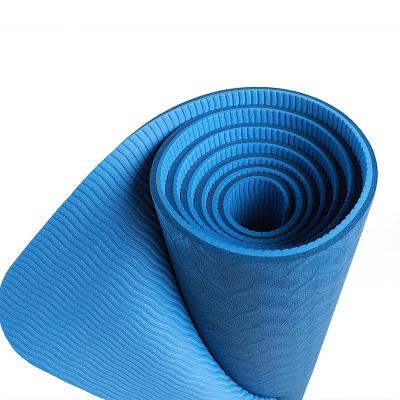 China Professional foldable yoga wholesale environmental protection yoga mat customization for sale