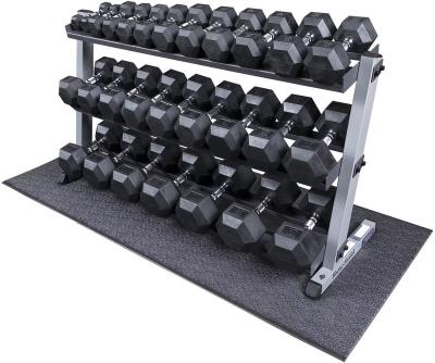 China Hex Rubbell Dumbbell Custom Dumbles Hex Dumbbell Set Dumbells Hex Rubber Dumbbell Set Hex Dumbbell Pounds for sale