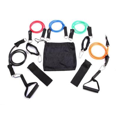 China Unisex Customized Pull Rope Yoga Training Ropes Fitness Elastic Resistance Training Bands For Home Gym for sale