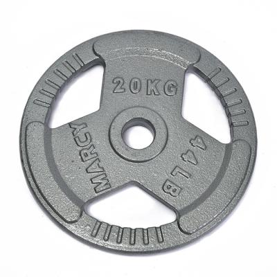 China High Quality Bodybuilding Gym Fitness Counterweight Cast Iron Barbell Plate Weightlifting for sale