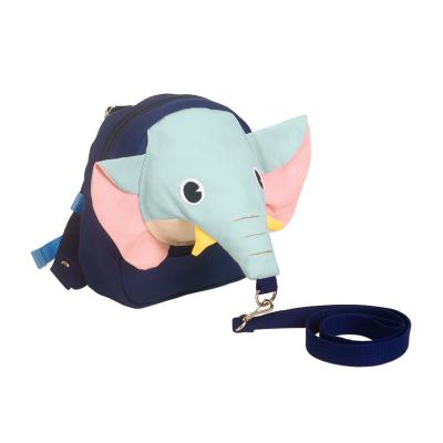 China Protect Elephant Design Harness Safety Baby Toddler 1-10 Years Old Baby Kids Wearing Anti Lost Strap With Single Cloth Belt for sale