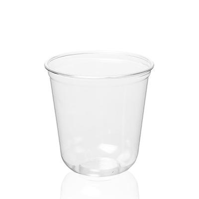 China HAUSTIER BPA Plastic Disposable Cups 12OZ der Trommel-360ml frei zu verkaufen