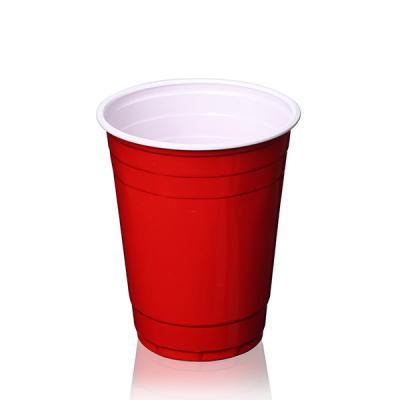 China Tóxico disponible rojo plástico de la taza 450ml de 16 onzas no en venta