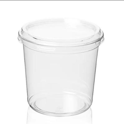 China De Vrije het Voedselverpakking 24oz 750ml van BPA ontruimt de Containerwegwerpproduct van de HUISDIERENdelicatessenwinkel Te koop