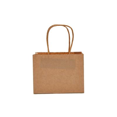 China 80gsm kraftpapier-Document het Voedselverpakking van Tote Bag With Twist Handles Te koop