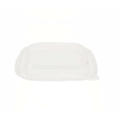 China 500ml 650ml Vierkant Kraftpapier PE Gevoerde Microwavable nemen Container Te koop