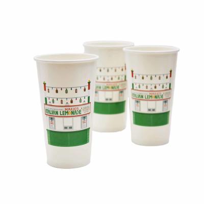 China 22OZ Eco Friendly Kraft Compostable Disposable Cups for sale