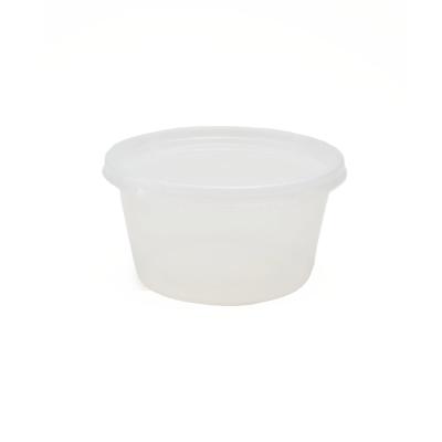 China 12oz plastic Beschikbare Kop met Deksel om Duidelijke Soep Microwavable 4 1/2“ X 4 1/2“ X 2 1/2“ Te koop