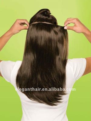 China Body Wave 16 Inch Half Hair Wig for sale