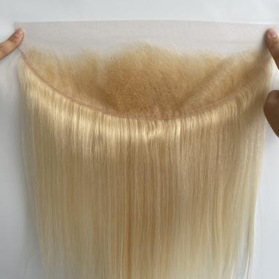 China Hair HD 13X4 Color 613 Blonde Hair Women Lace Frontal for sale