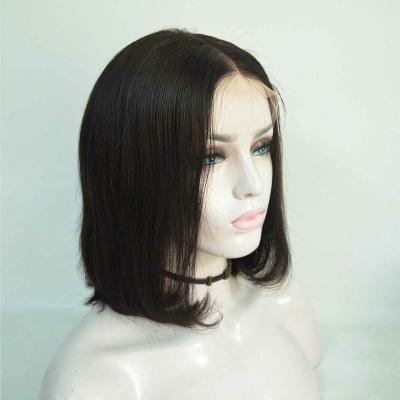 China Full Lace Hair Wig Stock Human Hair Bob Wig Front Lace Wig With Fast Delivery for sale