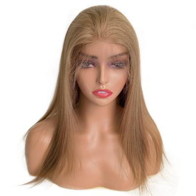 China Regular Wave Full Lace Woman Wig Swiss Small Stock 14inch Size for sale