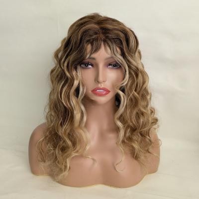 China FRENCH LOOP Stocks 14 Inch Color Blonde Hair Full Lace Wig for sale