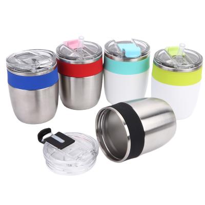 Chine Double Wall 304 Stainless Steel Tumbler Beer Wine Mug 20oz 530ml Vacuum Viable Beer Mug With Lids Army Green Black White Pink Black à vendre