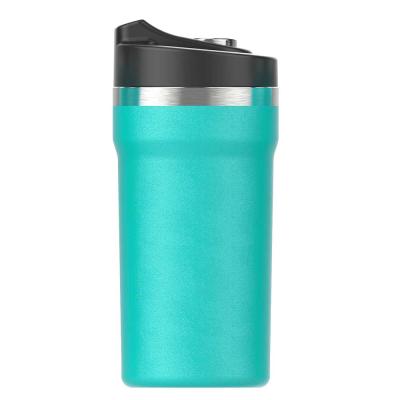 China 2021 Hot Selling Quality Stainless Steel Tumbler Mug PORTABLE Stainless Steel Thermo Coffee Mugs With Button Lid for sale