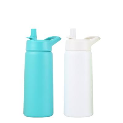 China 500ml 750ml PORTABLE Custom Logo Vacuum Bottles Insulated Stainless Steel Sports Drink Double Wall Water Bottle for sale