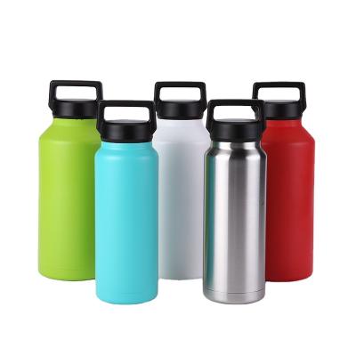 중국 New Concept Sustainable Wide Mouth Drinks Double Wall Flask Stainless Steel Metal Insulated Bottle 판매용