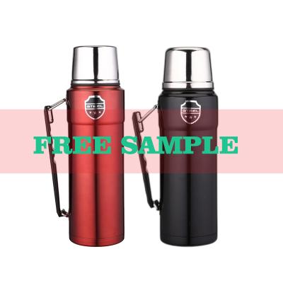 China Business Free Sample BPA Free Double Vacuum Flasks Wall Insulated Stainless Steel Coffee Vacuum Thermos for sale